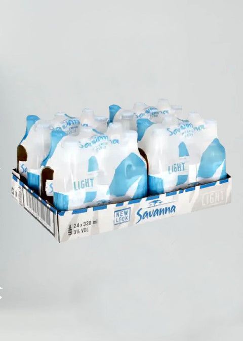 Savanna Light Cider Case - 330ml bottles