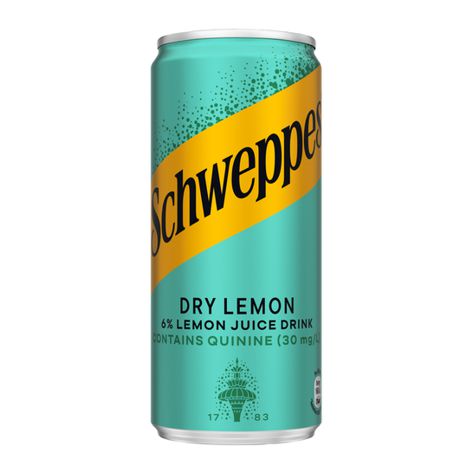 Schweppe's Dry Lemon Can - 300ml