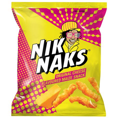 Simba Niknaks Original Cheese Flavour Maize Snack - 125g