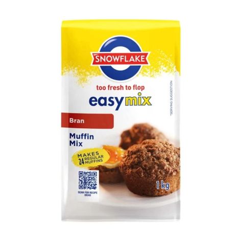 Snowflake Easy Mix Bran Muffin Mix - 1kg