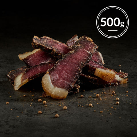 BEEF BILTONG - Fatty Traditional 500g
