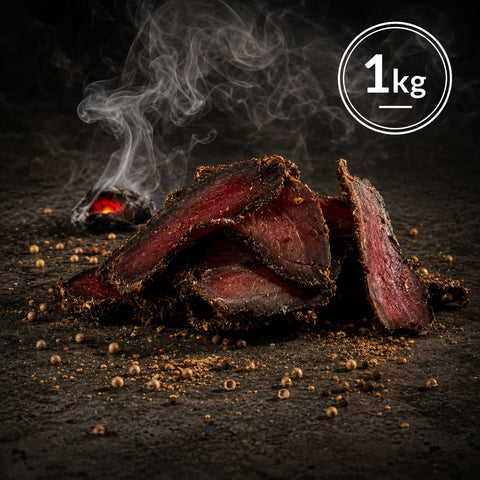 BEEF BILTONG Smoked 1kg
