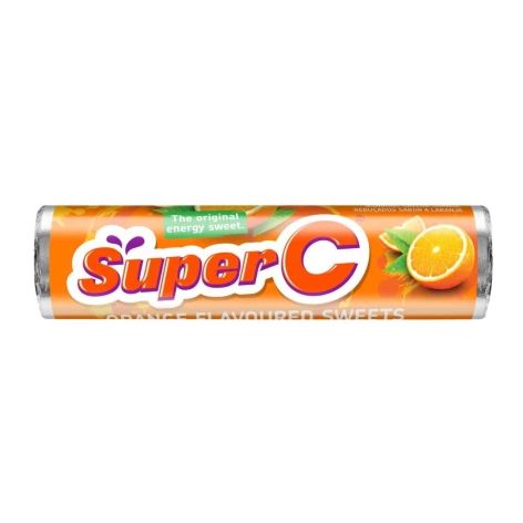 Super C Orange Flavoured Sweets - 35g