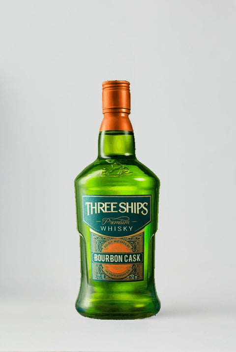 Three Ships Whisky Bourbon Cask – 750ml