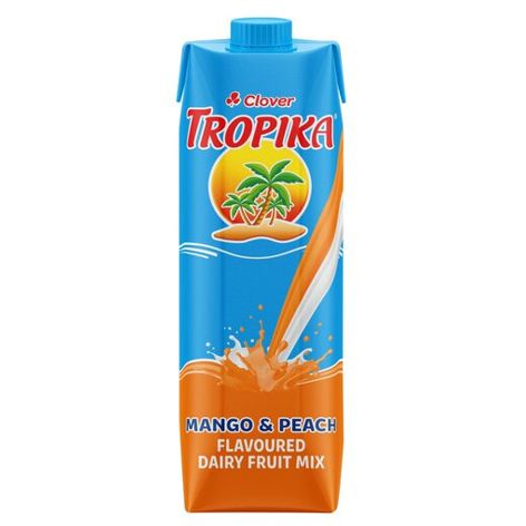 Tropika Mango & Peach Flavoured Dairy Fruit Mix - 1L