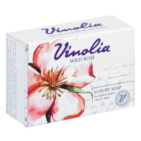 Vinolia Luxury Body Soap Wild Rose - 125g