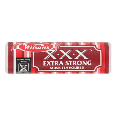 Wilson's XXX Extra Strong Musk Flavoured Mints - 26g