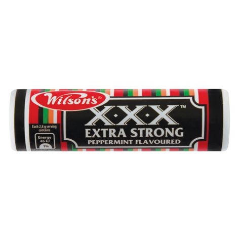 Wilson’s XXX Extra Strong Peppermint Flavoured Mints - 26g
